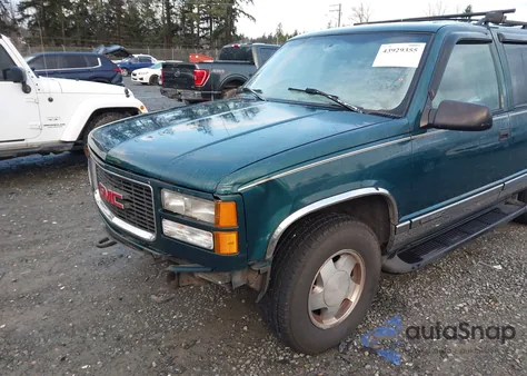 1997 GMC Yukon Sle from USA, damaged, VIN 1GKEK13R6VJ745244